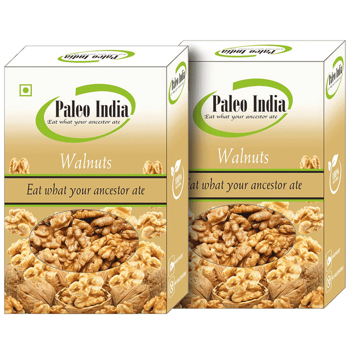 Paleo India Akhrot Giri Walnut Half Kernals (500gm Each) - Classic Derma