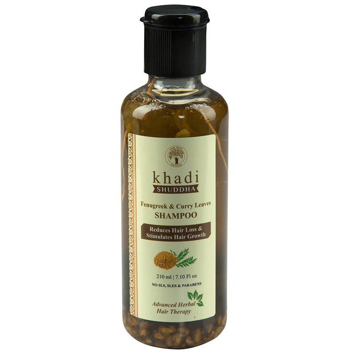 Khadi Shuddha Fenugreek & Curry Leaves Shampoo - Classic Derma