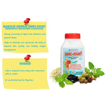 Masolin Herbal Immu Fight Capsule (60 Each)