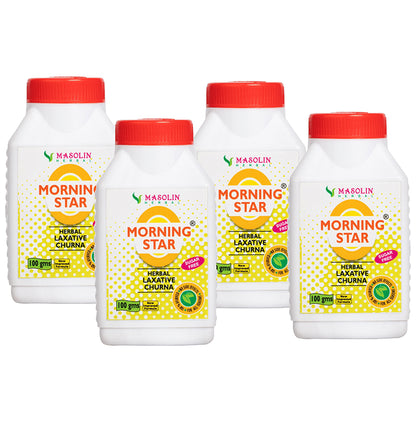 Masolin Herbal Morning Star Herbal Laxative Churna (100gm Each) - Classic Derma