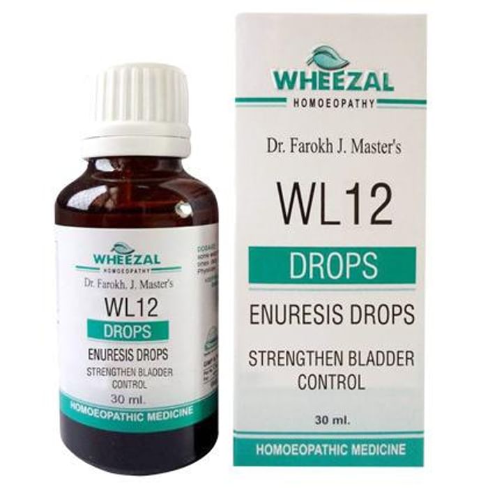 Wheezal WL12 Enuresis Drop - Classic Derma