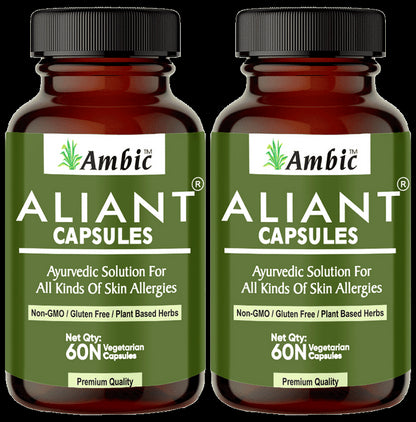 Ambic Aliant Vegetarian Capsule (60 Each) - Classic Derma