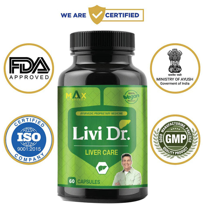 Max Ayurveda Livi Dr. Liver Care Capsule