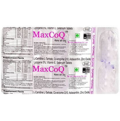 MaxCoQ Tablet
