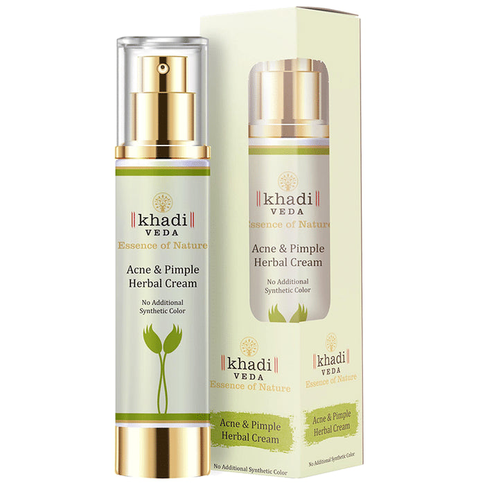 Khadi Veda Acne & Pimple Herbal Cream - Classic Derma