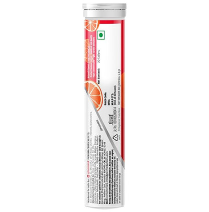 Maxify Natural Vitamin C & Zinc Effervescent Tablet (20 Each) Orange