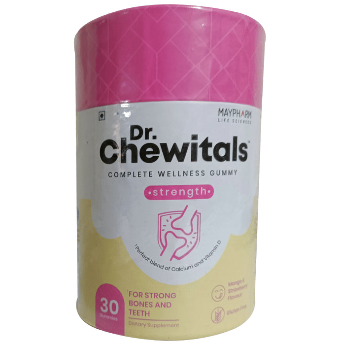 Maypharm Lifesciences Dr. Chewitals Complete Wellness Gummies Stength Mango & Strawberry - Classic Derma