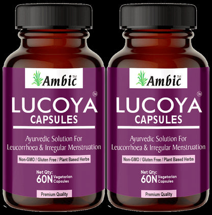 Ambic Lucoya Vegetarian Capsule (60 Each) - Classic Derma
