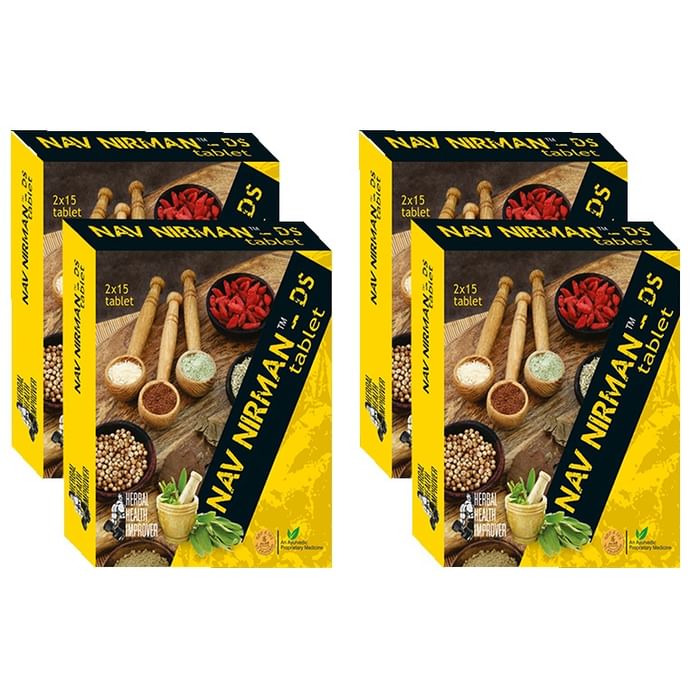 Ambic Nav Nirman-DS Tablet for Muscle Gain (30 Each) - Classic Derma
