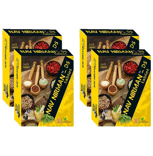 Ambic Nav Nirman-DS Tablet for Muscle Gain (30 Each) - Classic Derma