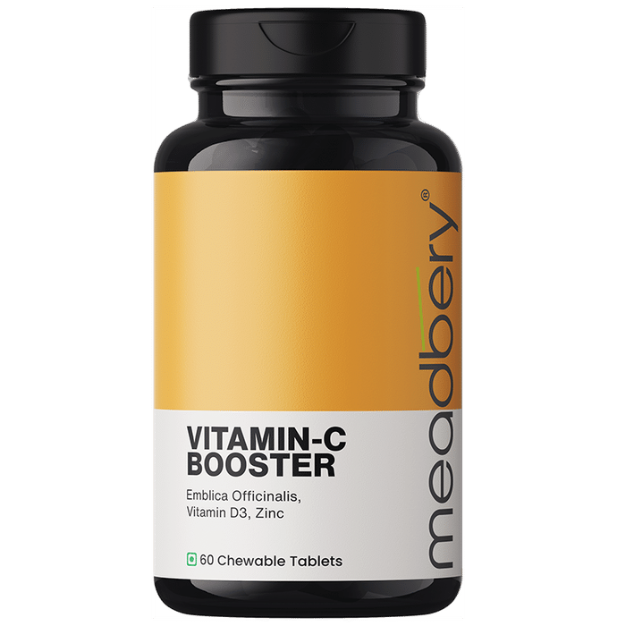 Meadbery Vitamin-C Booster Chewable Tablet - Classic Derma