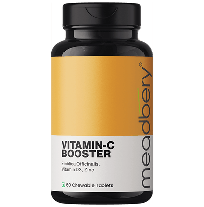 Meadbery Vitamin-C Booster Chewable Tablet - Classic Derma