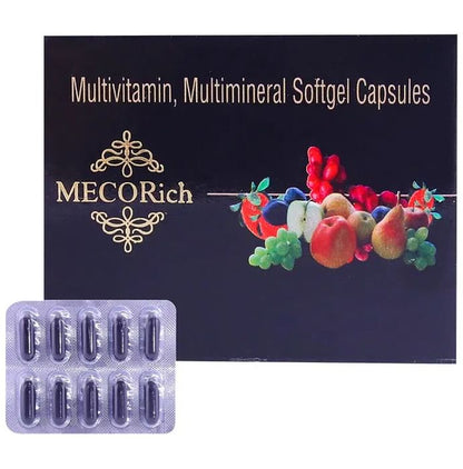 Mecorich Multivitamin & Multiminerals Softgel Capsule
