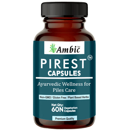 Ambic Pirest Vegetarian Capsule ( 60 Each) - Classic Derma