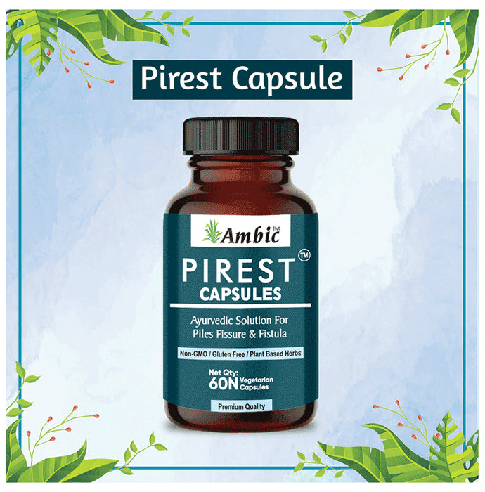 Ambic Pirest Vegetarian Capsule ( 60 Each)