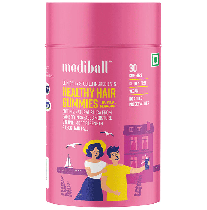 Mediball Healthy Hair Gummy Tropical - Classic Derma