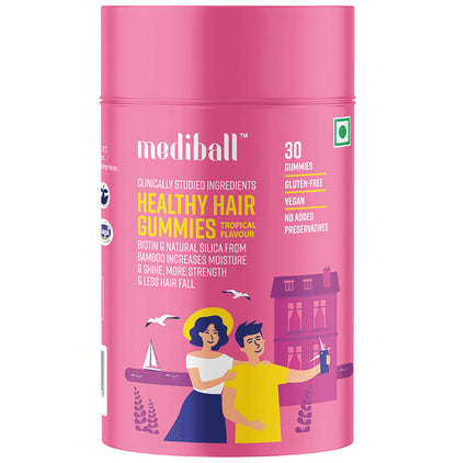 Mediball Healthy Hair Gummy Tropical - Classic Derma