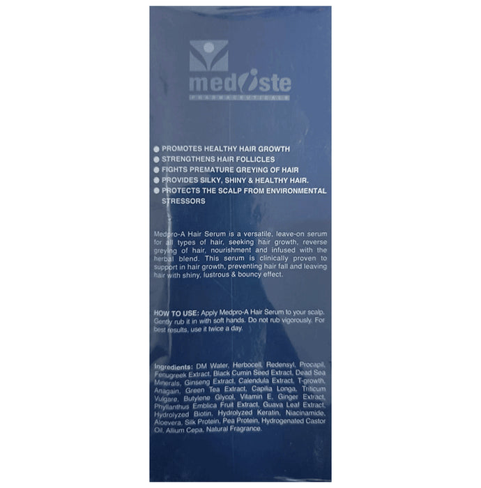 Medpro A Hair Serum | Reduces Hair Loss & Promotes Hair Growth