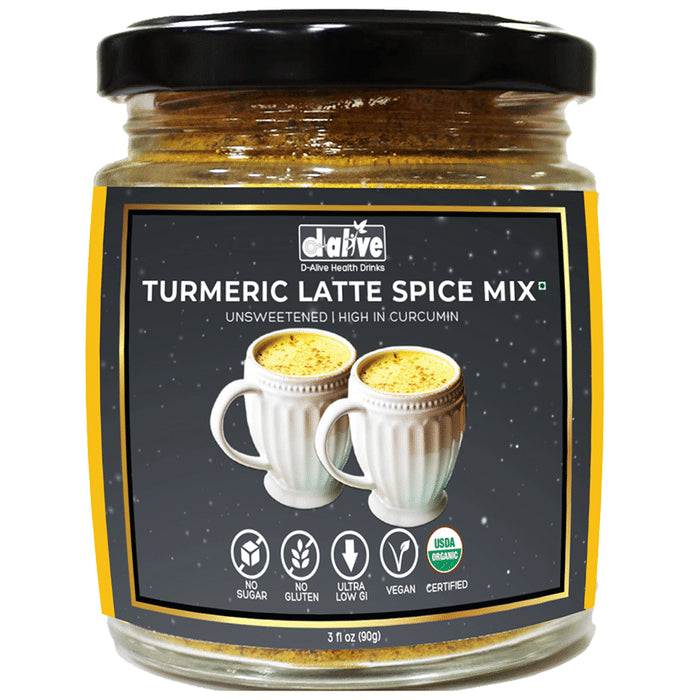 Honestly Organic Turmeric Latte Spice Mix - Classic Derma