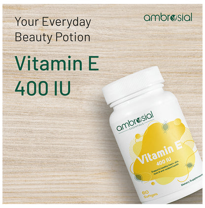 Ambrosial Essentials Vitamin E 400 IU Softgels