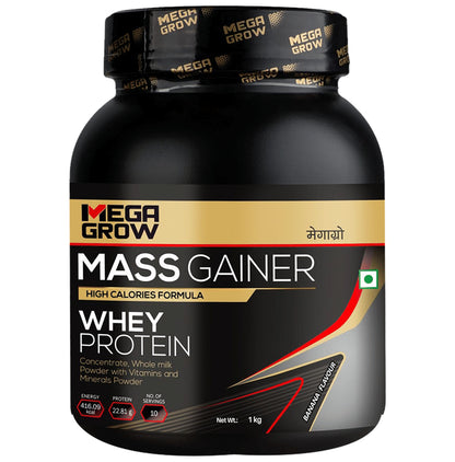 Megagrow Mass Gainer Banana - Classic Derma