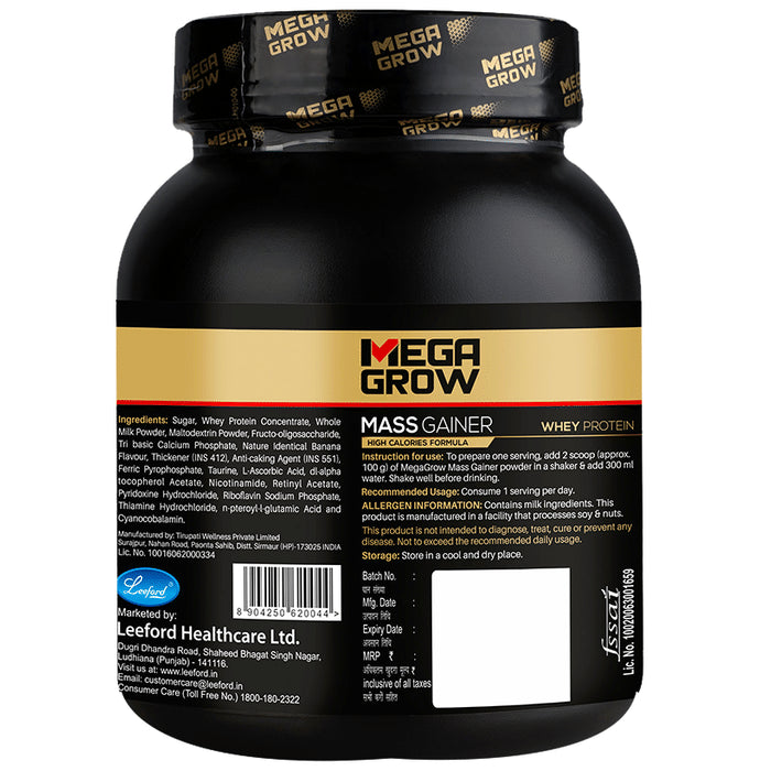 Megagrow Mass Gainer Banana