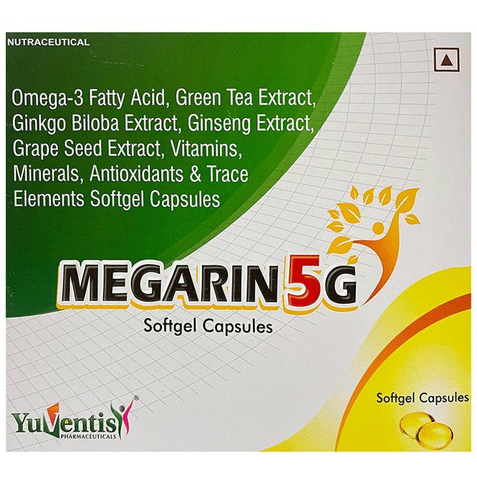 Megarin 5G Softgel Capsule - Classic Derma