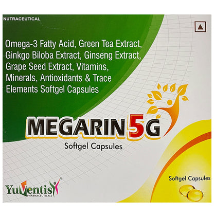 Megarin 5G Softgel Capsule - Classic Derma