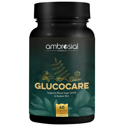 Ambrosial Herbals Glucocare Capsule - Classic Derma