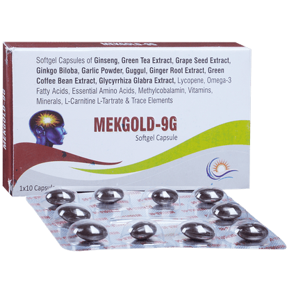 Mekgold 9G Softgel Capsule - Classic Derma