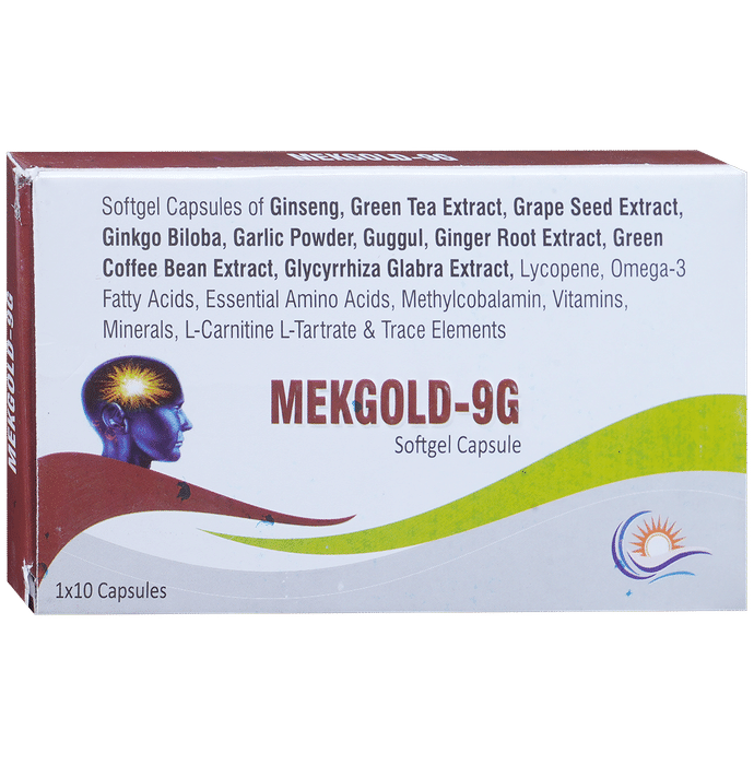 Mekgold 9G Softgel Capsule