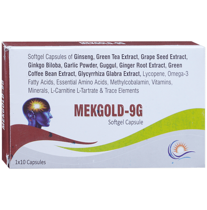 Mekgold 9G Softgel Capsule