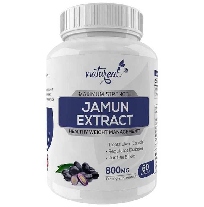 Natureal Jamun Extract 800mg Capsule - Classic Derma