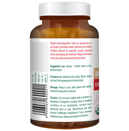 Geo Fresh Organic Ashwagandha 750mg Tablet