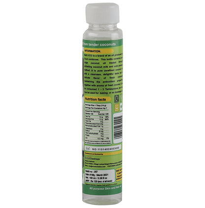 Merit Vco Extra Virgin Coconut Oil (100ml Each)