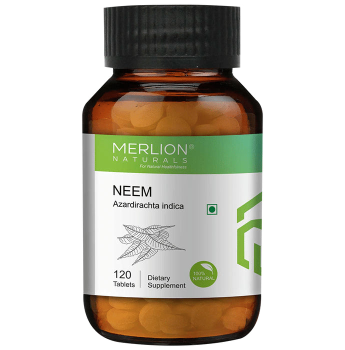 Merlion Naturals Neem 500mg Tablet - Classic Derma