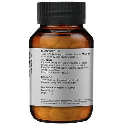 Merlion Naturals Neem 500mg Tablet