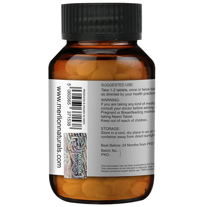 Merlion Naturals Neem 500mg Tablet