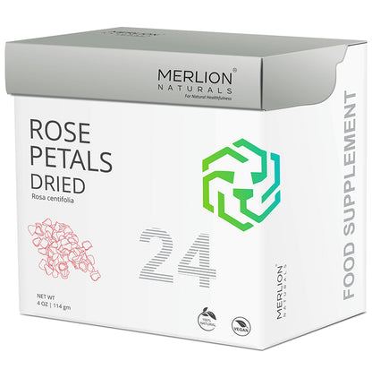Merlion Naturals Rose Petals Dried - Classic Derma