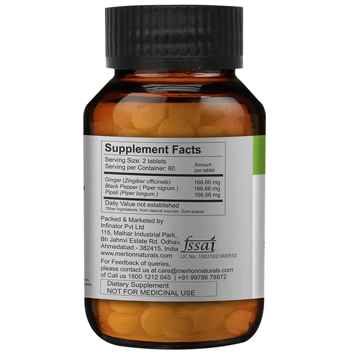 Merlion Naturals Trikatu 500mg Tablet