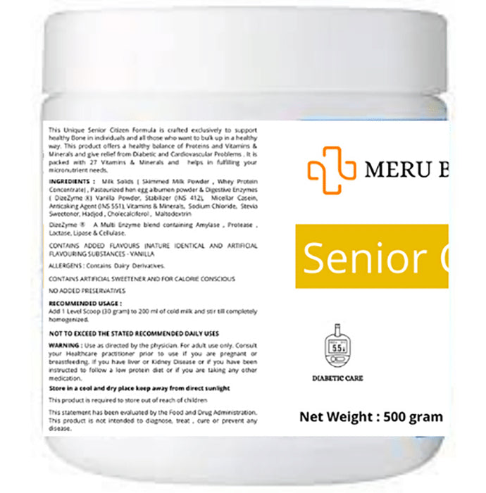 Buy Meru Bio Herb Senior Citizen Protein Powder Online | Classic Derma ...
