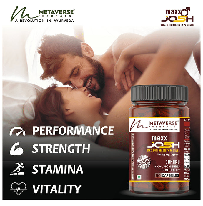 Metaverse Herbals Maxx Josh Veg Capsule