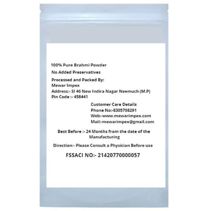 Mewar Impex Brahmi Powder