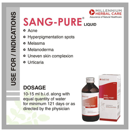 Millennium Herbal Care Sang-Pure Liquid (200ml Each)