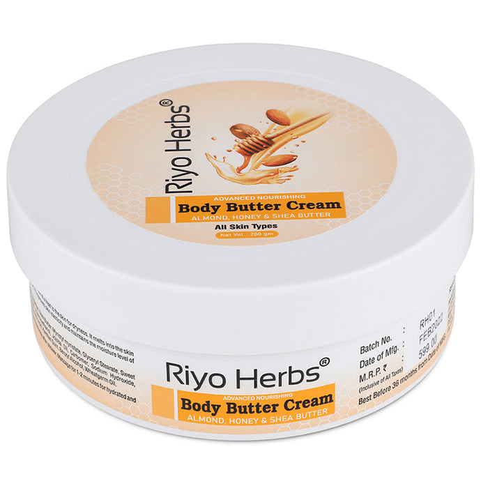 Riyo Herbs Advanced Nourishing Body Butter Cream - Classic Derma
