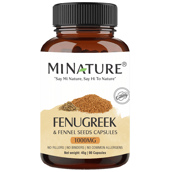 Minature Fenugreek & Fennel Seeds Capsule - Classic Derma