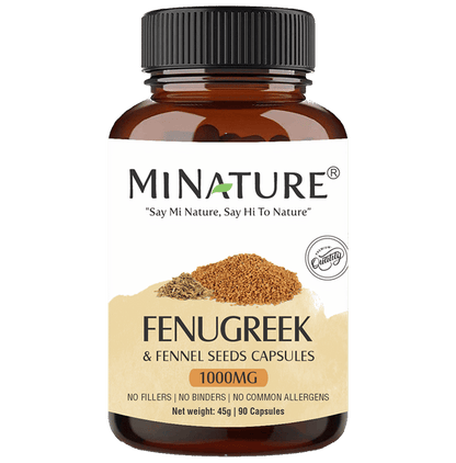 Minature Fenugreek & Fennel Seeds Capsule - Classic Derma