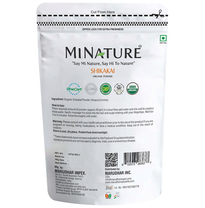 Minature Shikakai Organic Powder