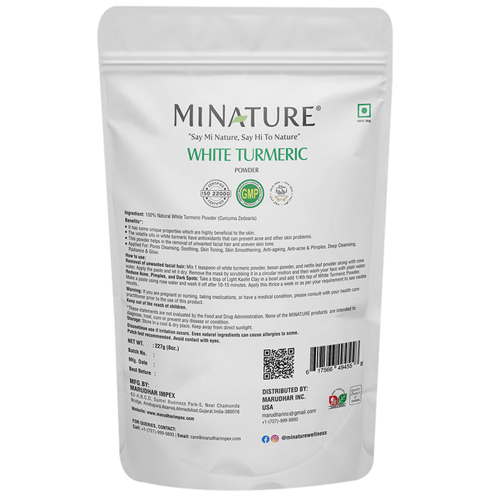 Minature White Turmeric (Kachur Sugandhi) Powder