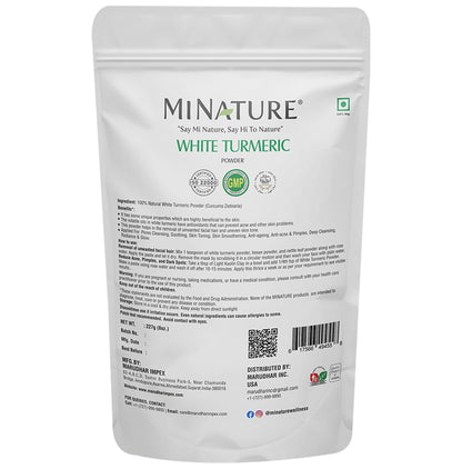 Minature White Turmeric (Kachur Sugandhi) Powder